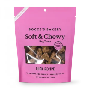 Bocce's Bakery Soft & Chewy Duck Recipe Dog Treats